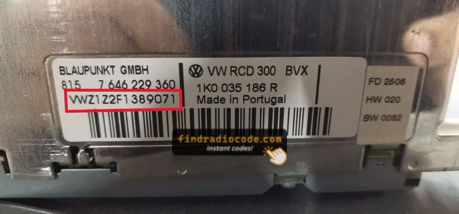 VW Caddy Radio Code: Instant Unlock + Guide