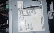 Honda 39101-TBF Mitsubishi radio label with serial number