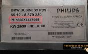 Philips radio label with a PH serial number circled